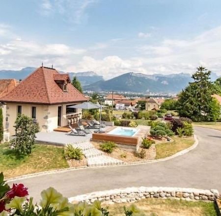 Le Paon Bleu Annecy Poisy Bed & Breakfast Dış mekan fotoğraf