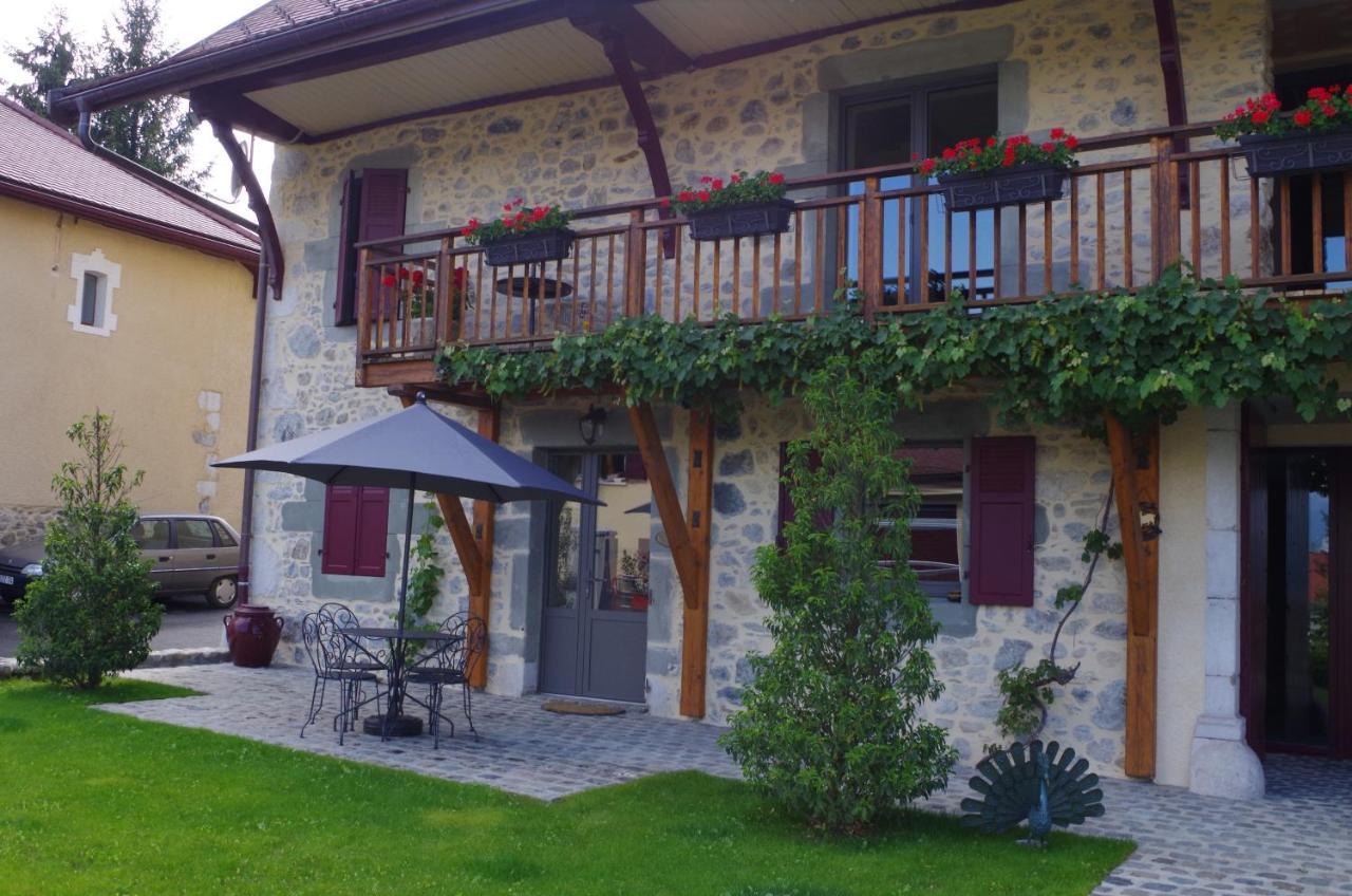 Le Paon Bleu Annecy Poisy Bed & Breakfast Dış mekan fotoğraf