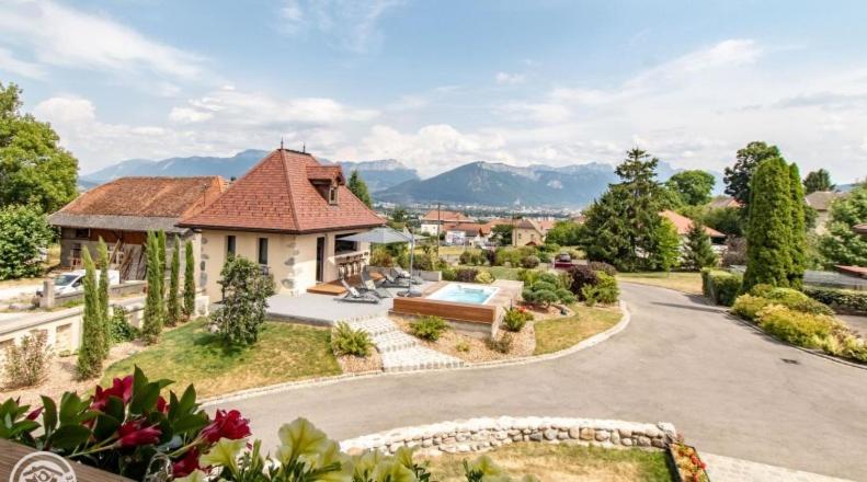 Le Paon Bleu Annecy Poisy Bed & Breakfast Dış mekan fotoğraf